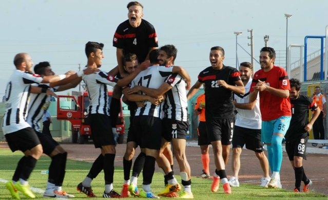 Aksarayspor doludizgin ilk kez gol sevinci yaşadılar