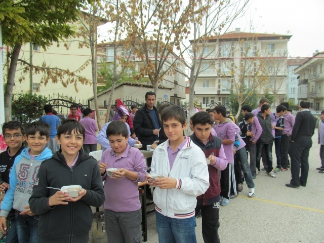 Cahit Zarifoğlu Ortaokulu`nda Aşure Günü Düzenlendi
