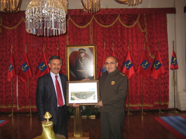 Cemalettin Öztürk İstanbul Jandarma Bölge Asayiş Komutanı ziyaret etti
