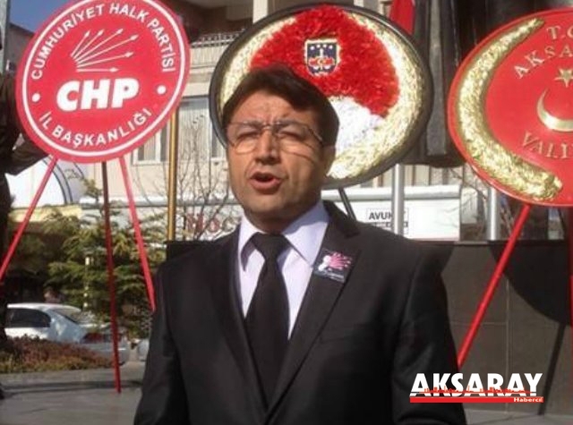 CHP Aksaray İl Başkanı Ramazan Koçak 23 Nisan`ı kutladı. 