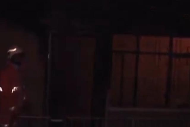 Ereğlikapı mahallesinde bir ev yandı 2 kişi zor kurtarıldı 