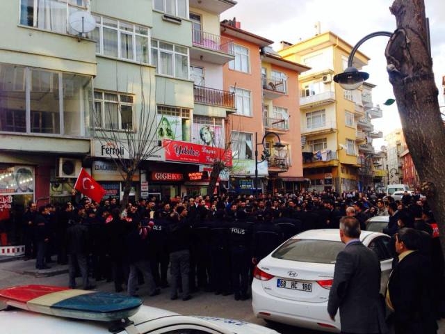 HDP il binası açılışında gerginlik yaşandı
