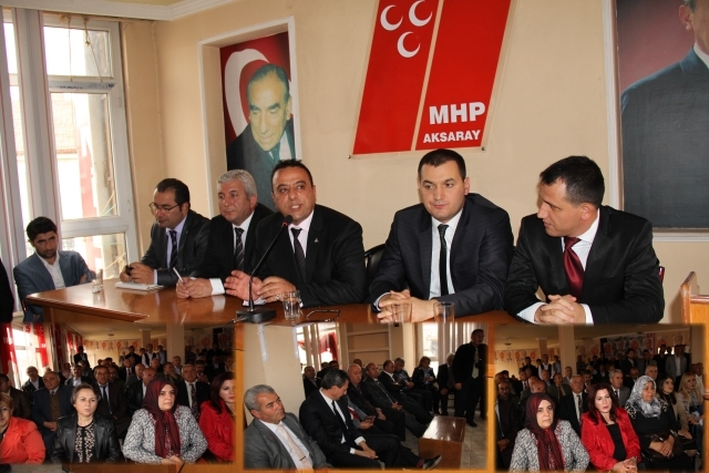 MHP nin Bayramlaşma Törenine Çok Sayıda Partili Katıldı