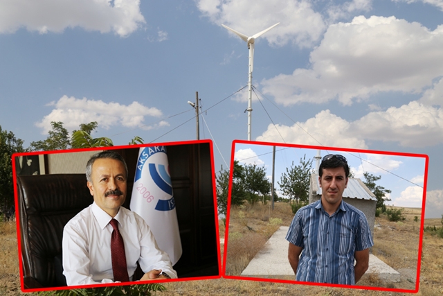Ortaköy MYO` da Rüzgâr Türbini İle Enerji Üretiliyor 