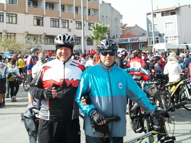 `Şehitlere Saygı Bisiklet Turu` tamamlandı
