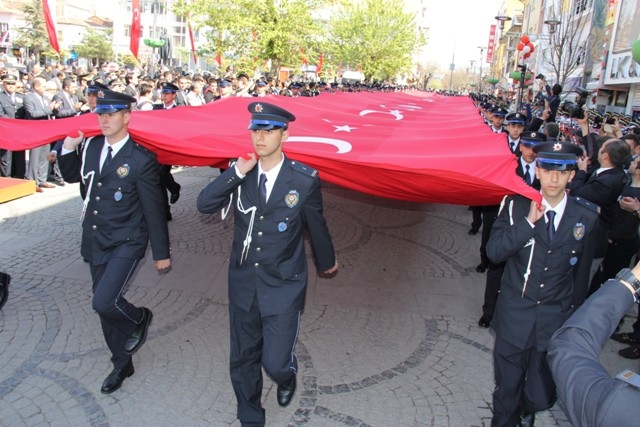 Türk polis teşkilatının kuruluş yıldönümü coşkuyla kutlandı