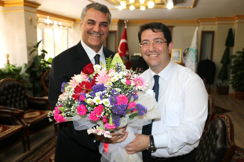 Türk Telekom Müdürü Altan`dan Yazgı`ya Ziyaret 