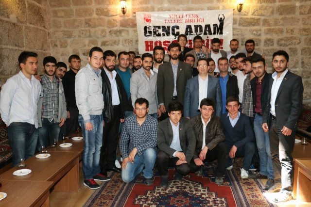 Yazgı milli Türk talebe birliği öğrencileriyle bir araya geldi