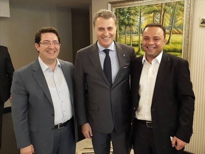 Beşiktaş Başkanı Orman Başkan Yazgı ile öğle yemeğinde buluştu