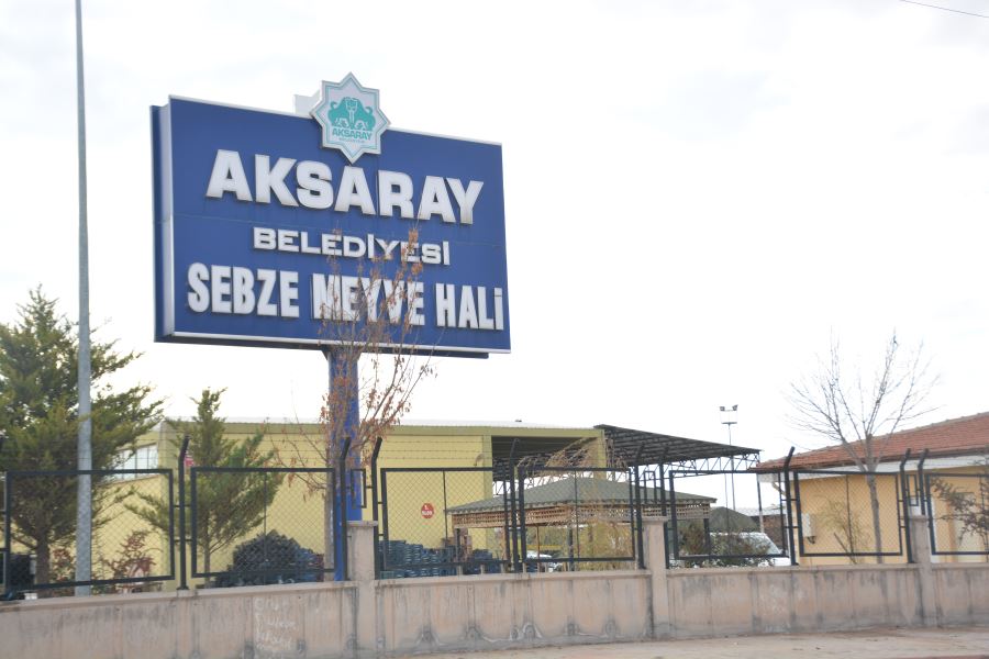 Aksaray Belediyesi Yaptığı Çalışma İle  Hal Esnafını Sevindirdi