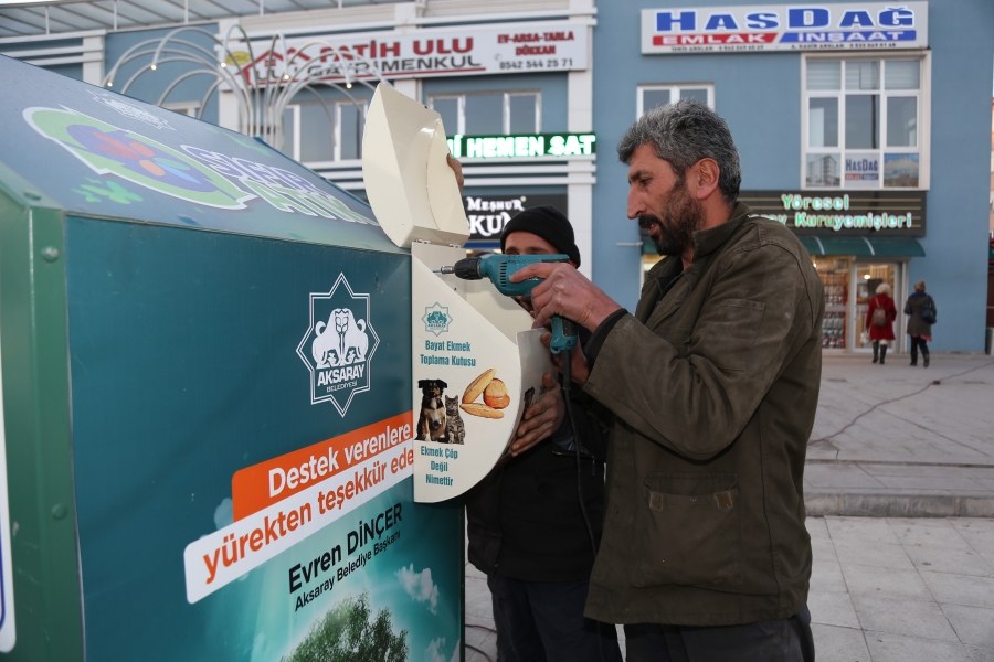 Aksaray Belediyesi Bayat Ekmekler İçin Harekete Geçti