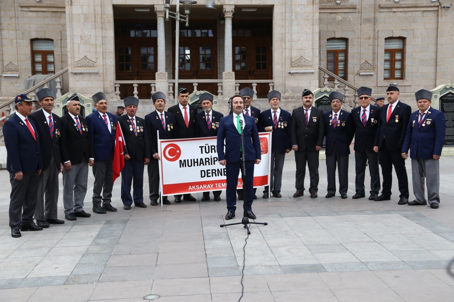 Aksaray Valisi Ali Mantı Aksaray türküsünün klip çekimine katıldı