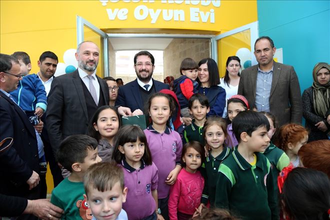 Aksaray Belediyesi Çocuk Kulübü Ve Oyun Evi Hizmete Açıldı