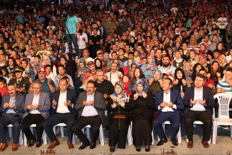 Aksaray’da da 15 Temmuz anma etkinlikleri yapıldı.