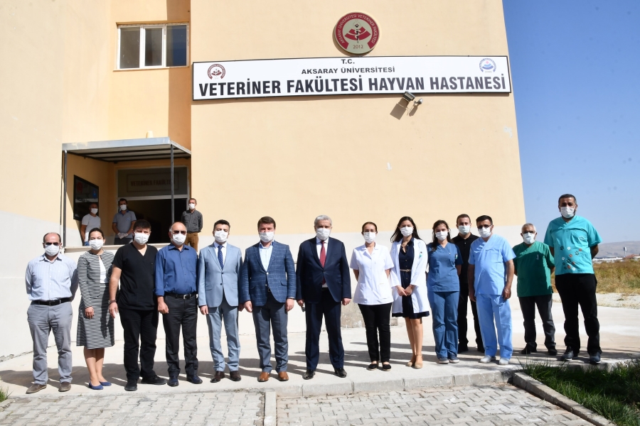 Aksaray Belediyesinden Üniversite Hayvan Hastanesine Hibe Desteği