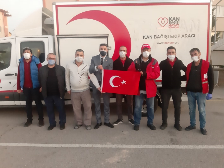 Aksaray (TOKİ) Cumhuriyet Mahallesinde  Kan Bağışına Yoğun İlgi Yaşandı