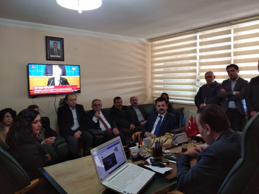 Aksaray CHP İl Başkanlığından Şehit Aileleri Derneğine Taziye Ziyareti 