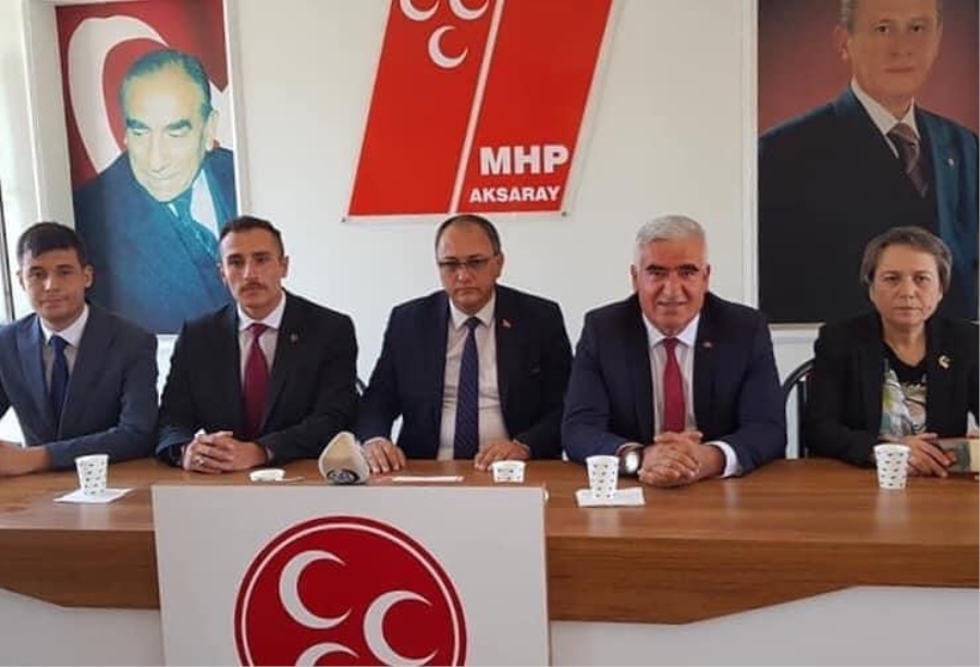 MHP Aksaray İl Başkanlığından Genel Başkan Bahçeli