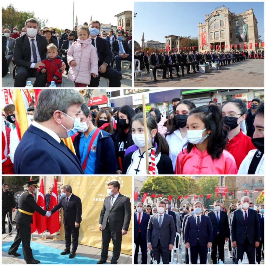 29 Ekim Cumhuriyet Bayramı çeşitli etkinliklerle kutlandı