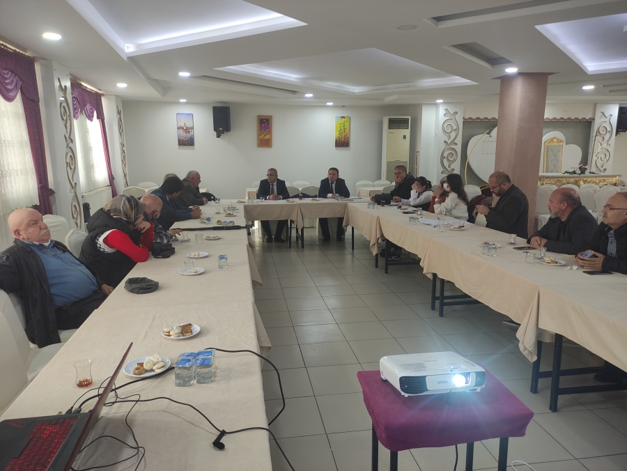 Aksaray Sosyal Yardımlaşma ve Dayanışma Vakfı Müdürü Basın Toplantısında Çalışmalarını Anlattı