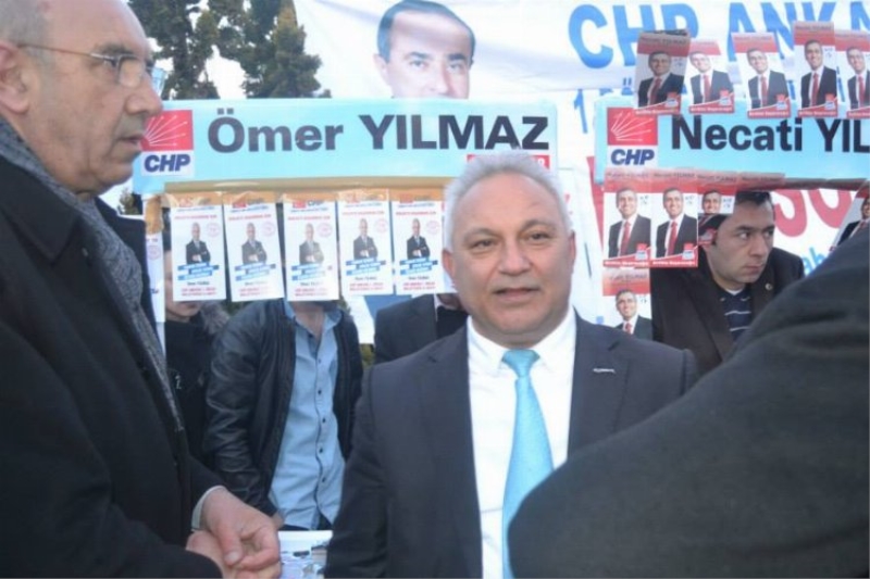 CHP Ankara Sincan İlçe Başkanı Ömer,  Atatürk