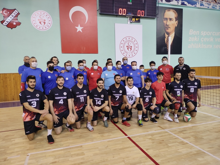 Oturarak Voleybol Milli Takımı Avrupa Şampiyonası hazırlıkları için Aksaray