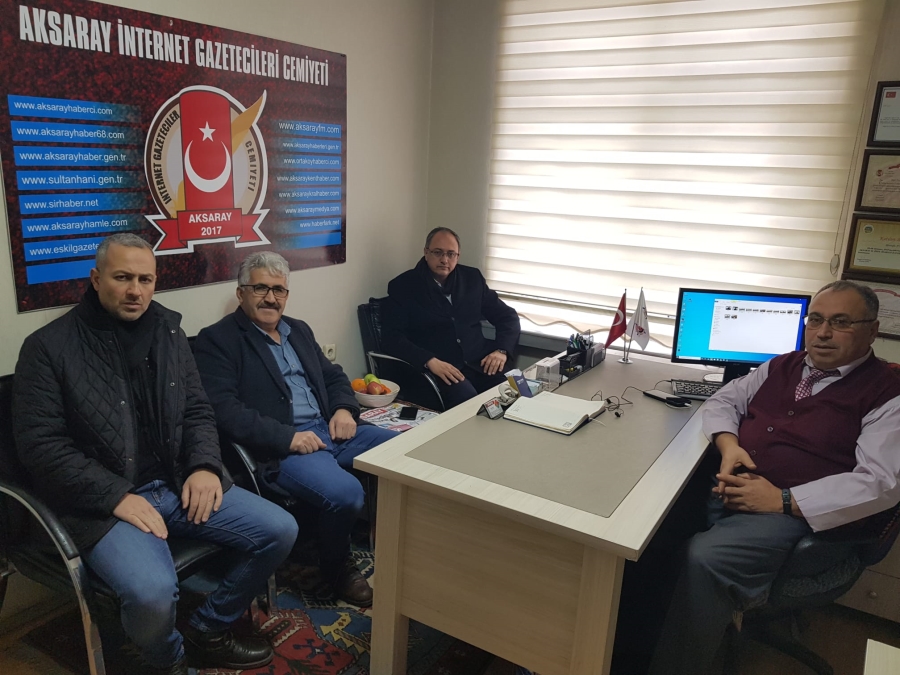 Aksaray MHP İl Başkanı ve Heyetinden Geçmiş Olsun ve Hayırlı Olsun Ziyareti