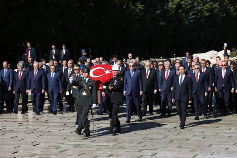 Cumhurbaşkanı Erdoğan Anıtkabir
