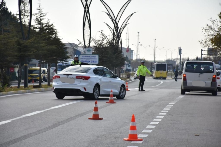 Aksaray Trafik Tescil ve Denetleme Şube Müdürlüğü 1 aylık rapor yayınladı 