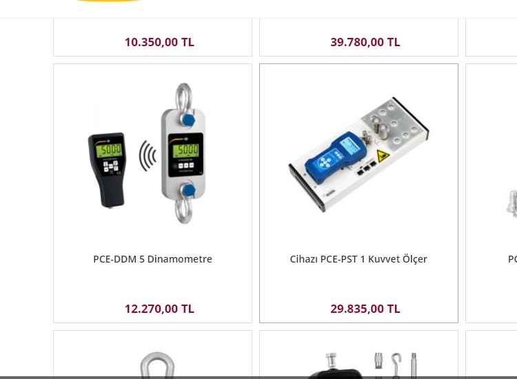 Dinamometre Fiyatları