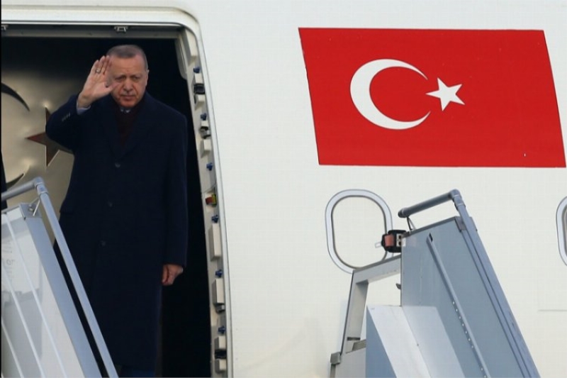 Cumhurbaşkanı Erdoğan Türkiye?ye döndü