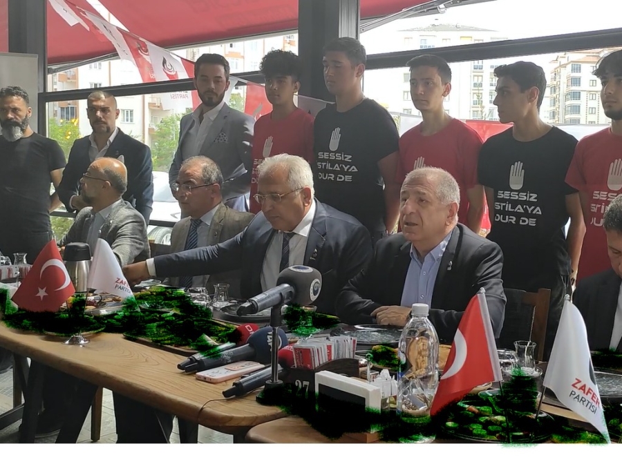 Zafer Partisi Genel Başkanı Ümit Özdağ Aksaray