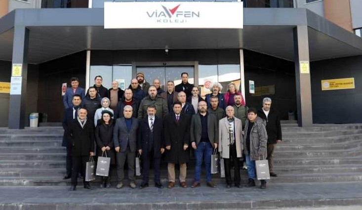 Aksaray VİAFEN Koleji Gazetecileri Ağırladı 