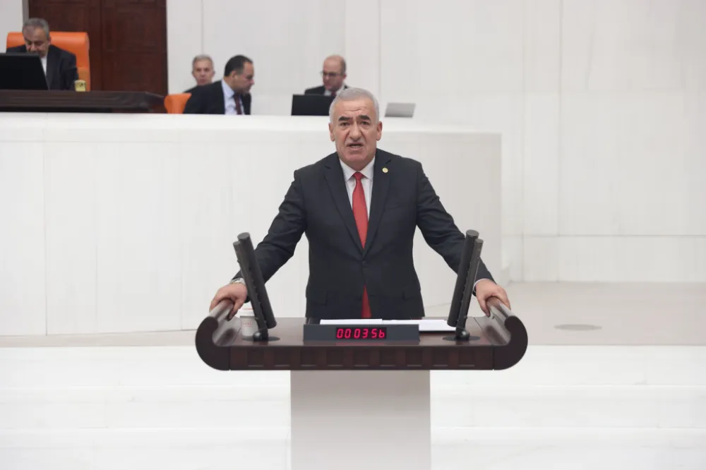 Aksaray Milletvekili Ramazan Kaşlı Meclis’te Konuştu