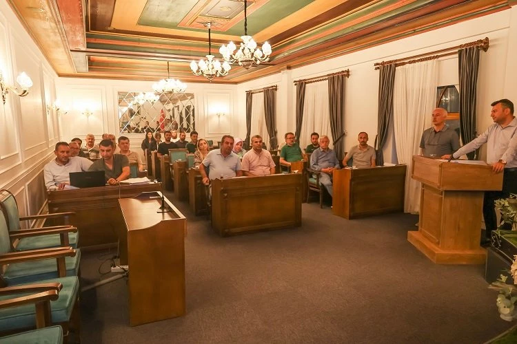 Nevşehir Belediyesi eylül ayı toplantısını yaptı
