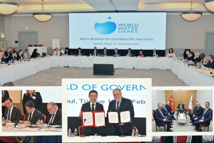 Bakan Yumaklı, Dünya Su Konseyi Guvernörler Toplantısı