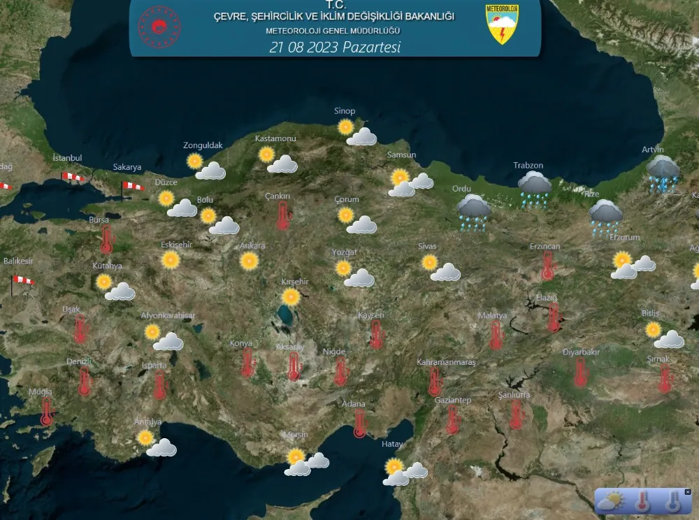 HARKETLİ HAVA DURUMU HARİTALARINDA AKSARAY DAHA NET GÖRÜLECEK