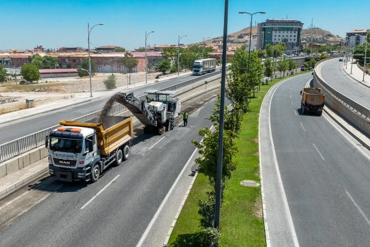 Malatya çevreyolunda yenileme çalışmaları