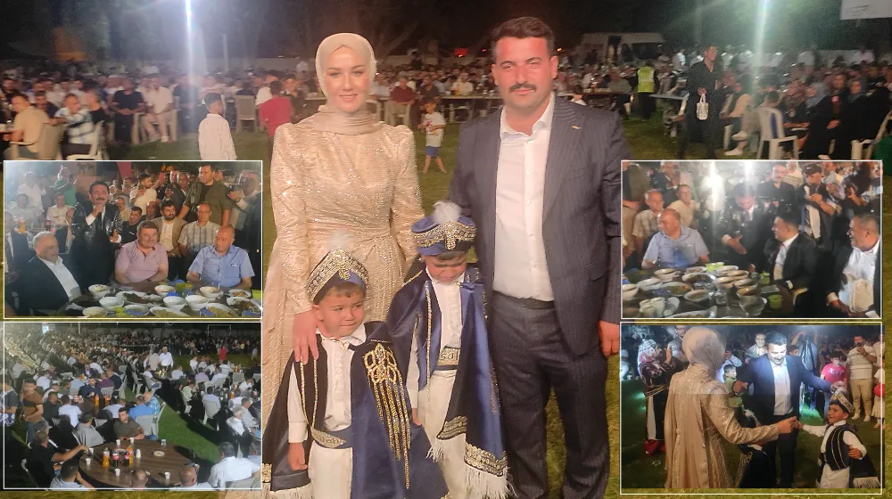 Aksaray Ziraat Odası Başkanı Emin Koçak Torunlarına Sünnet Düğünü Yaptı