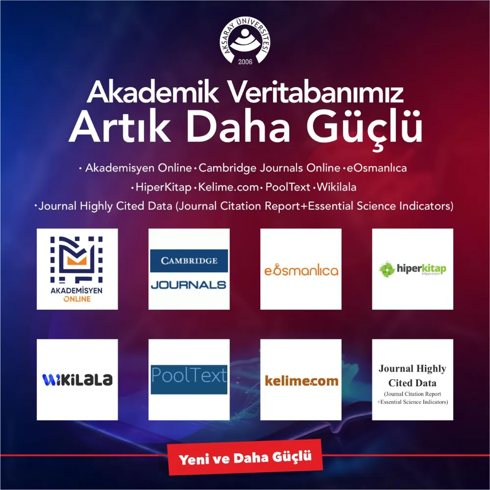 ASÜ’DE AKADEMİK VERİ TABANI SAYISI 70’E ULAŞTI