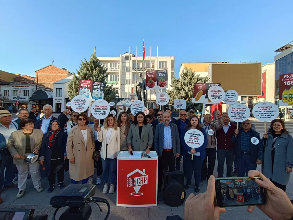 CHP Kadın Kolları: “Yoksulluğu yöneten değil, yoksulluğu bitiren Türkiye için geliyoruz”