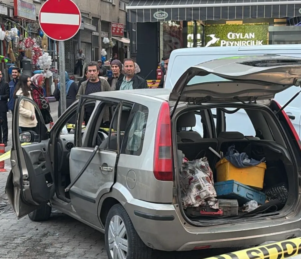 Aksaray’da Otomobilin Bagajındaki Tüp Patladı: 1 Yaralı