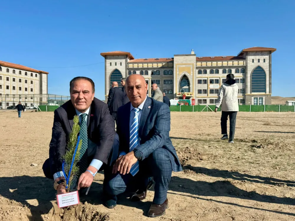 Aksaray Şehit Aileleri Derneği’nden Şehitler İçin Fidan Dikme Etkinliği