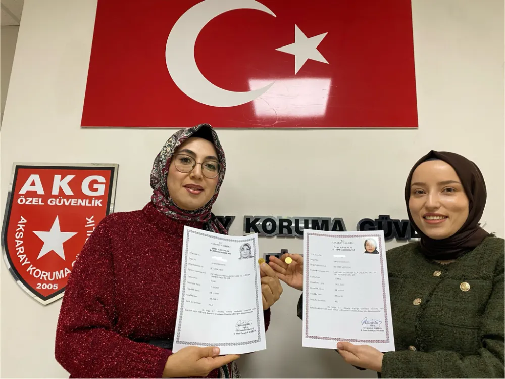 AKSARAY KORUMA GÜVENLİK EĞİTİM HİZMETLERİ TÜRKİYE ZİRVESİNDE