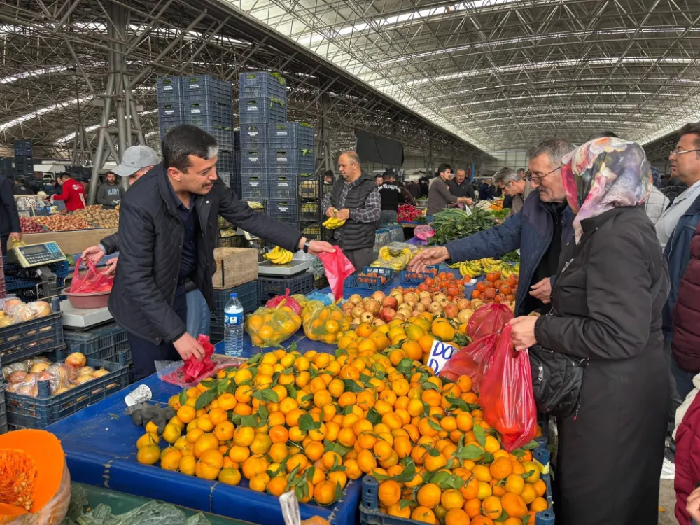 BAŞKAN AKTÜRK’ÜN ESNAF VE VATANDAŞ ZİYARETLERİ YOĞUN İLGİ GÖRDÜ