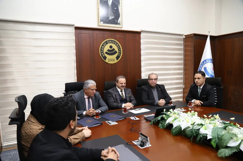 Aksaray Üniversitesi ile Aniq va Ijtimoiy Fanlar Üniversitesi arasında mutabakat zaptı imzalandı