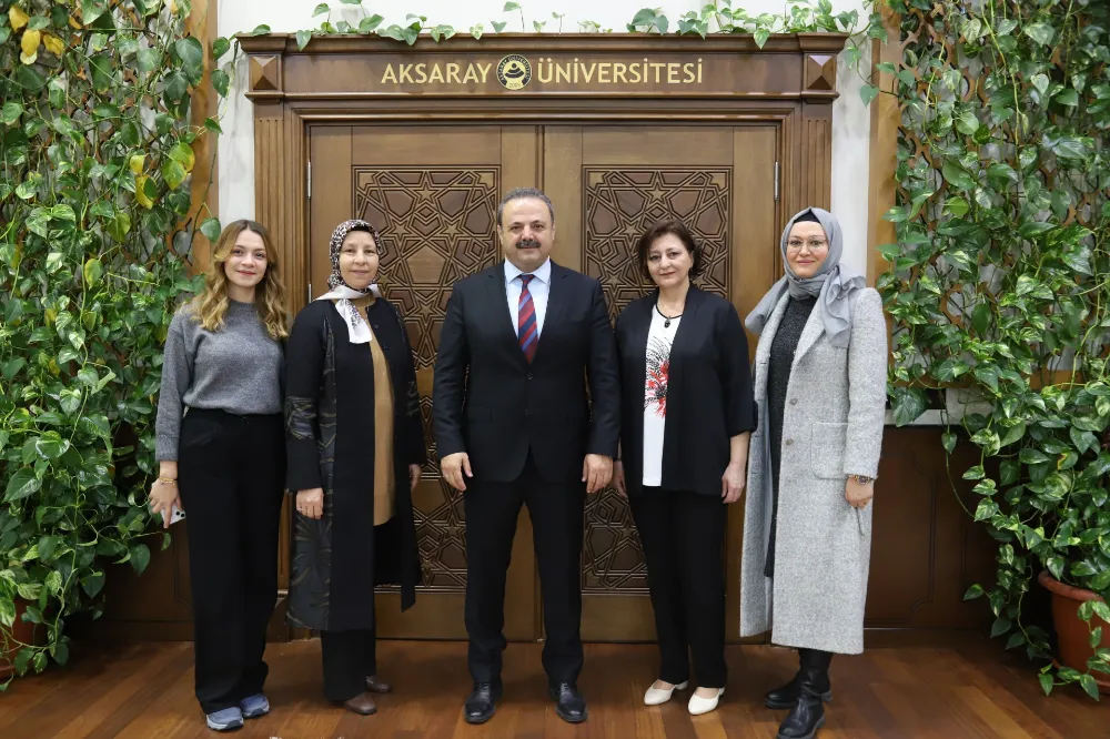 Aksaray Down Sendromlular Derneği’nden Rektör Arıbaş’a Ziyaret