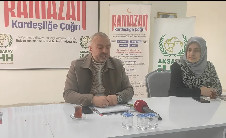 Aksaray İHH, Ramazan Ayında 4 Milyon Kişiye Ulaşmayı Hedefliyor