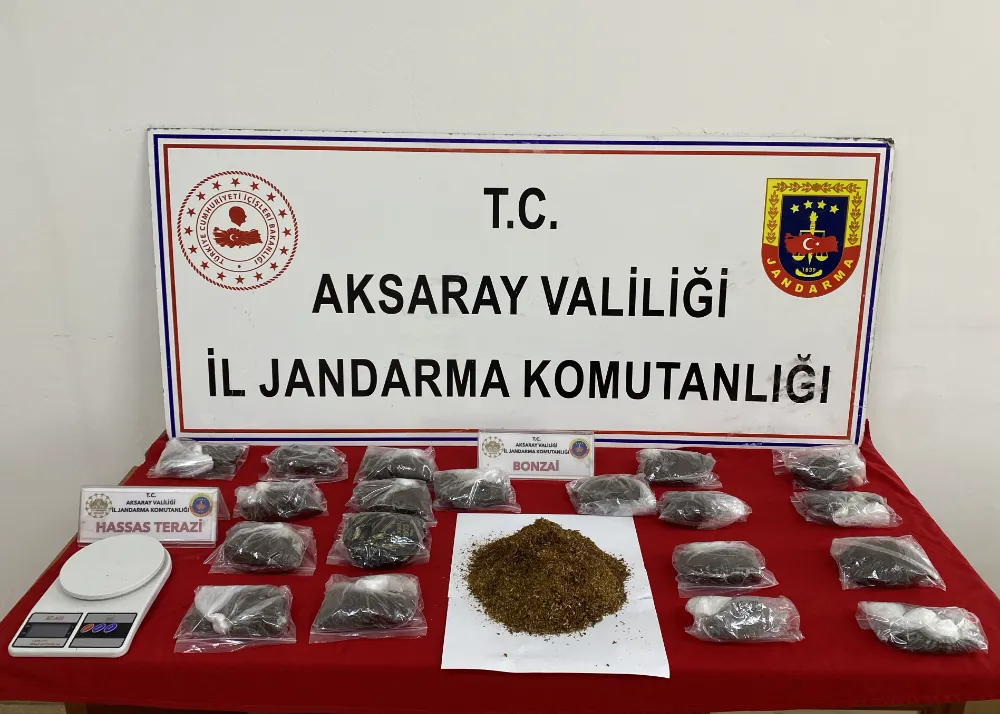 Aksaray’da Uyuşturucu Operasyonu: 1,5 Kilo Bonzai Ele Geçirildi, 2 Şüpheli Tutuklandı