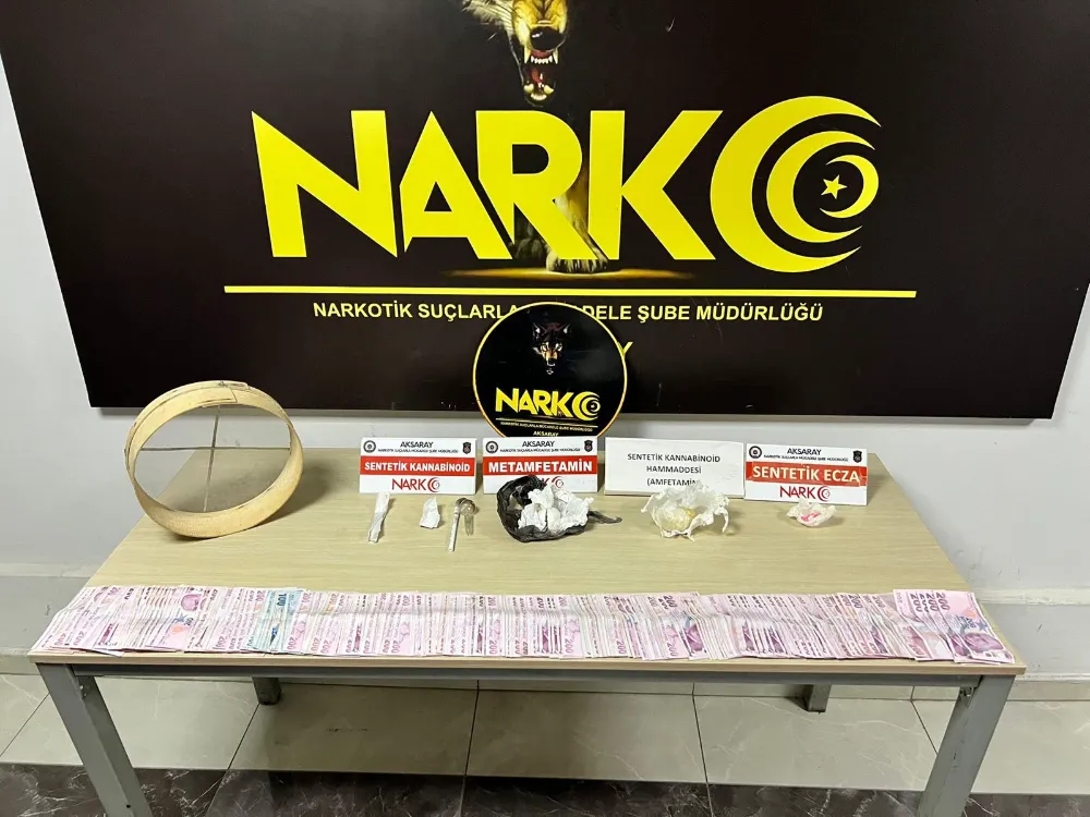 Aksaray’da Uyuşturucu Operasyonu: 25 Gözaltı, 3 Tutuklama